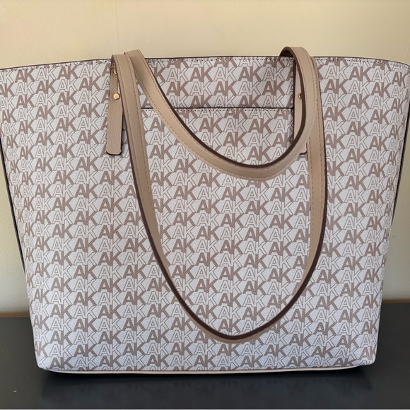 Anne Klein Handbags - Brown and Cream Tote Bag